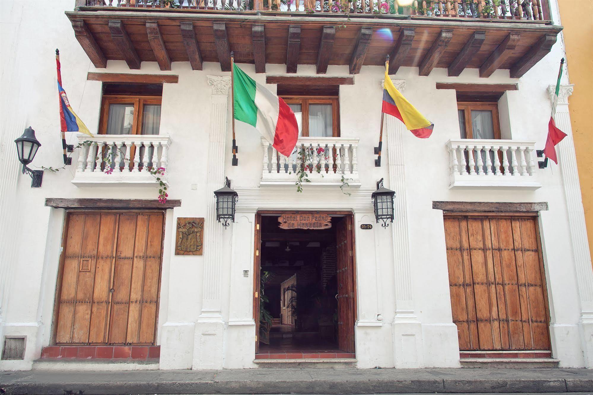 Hotel Don Pedro De Heredia Cartagena Exterior foto